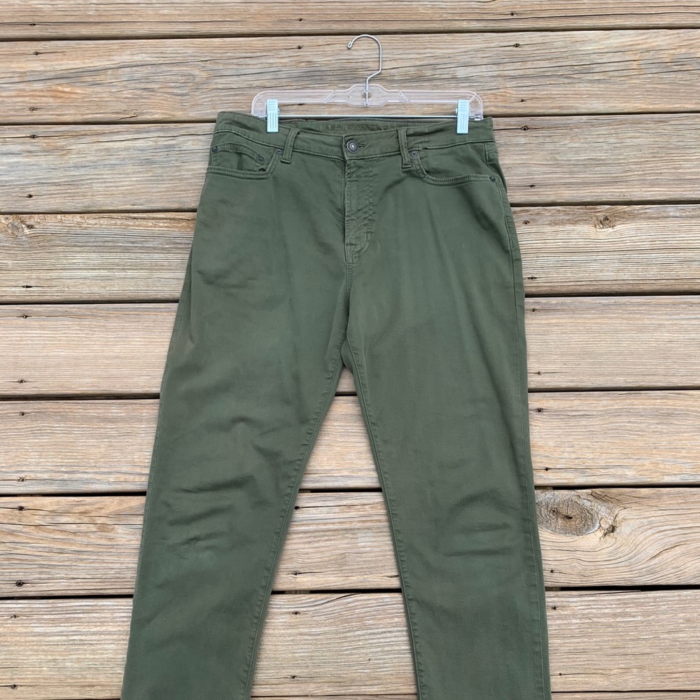 Army Green Slim fit Chinos